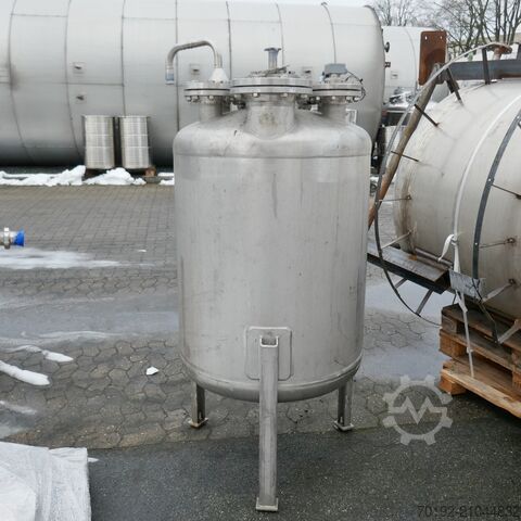 530 Liter Druckbehälter aus V4A INOX - MAURER AG B0123