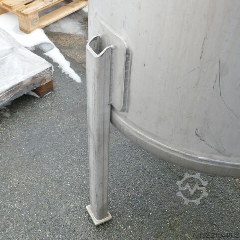 530 Liter Druckbehälter aus V4A INOX - MAURER AG B0123