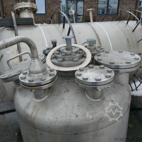 530 Liter Druckbehälter aus V4A INOX - MAURER AG B0123
