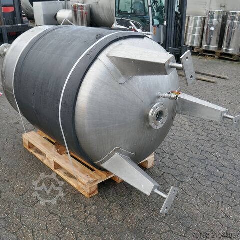 1500 Liter isolierter Druckbehälter aus V2A Behälter KG Bremen B0121