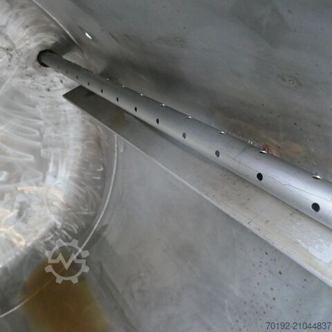 1500 Liter isolierter Druckbehälter aus V2A Behälter KG Bremen B0121