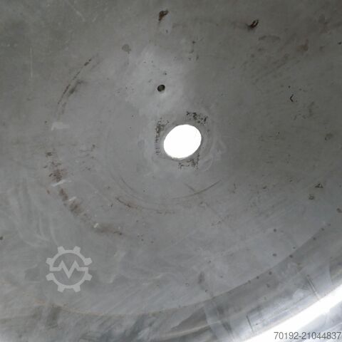 1500 Liter isolierter Druckbehälter aus V2A Behälter KG Bremen B0121