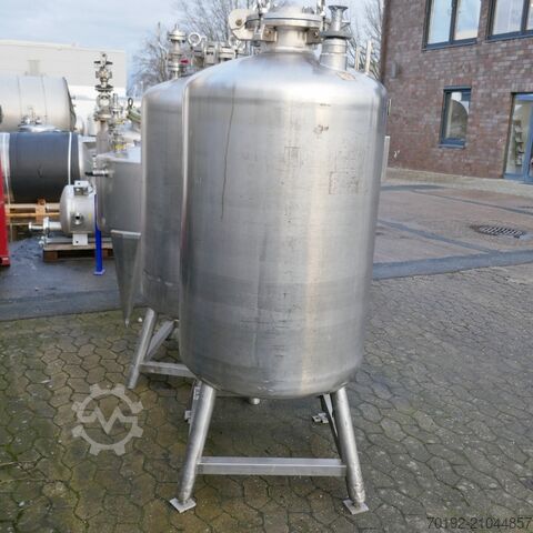 640 Liter Druckbehälter aus V4A  B0119
