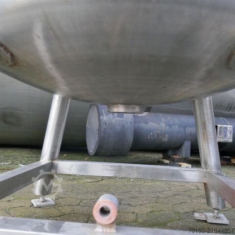 640 Liter Druckbehälter aus V4A  B0119