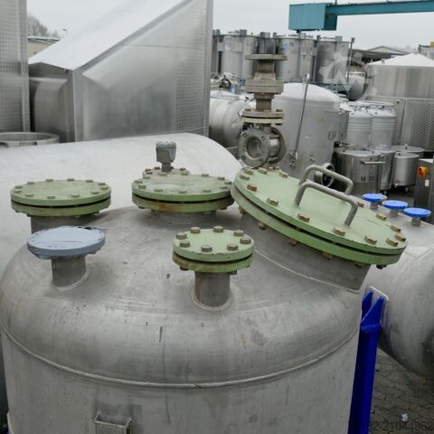 1000 Liter Druckbehälter aus V4A Kühni AG B0118