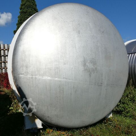 53000 Liter heiz-/kühlbarer horizontaler Behälter aus V2A Hinke B0115