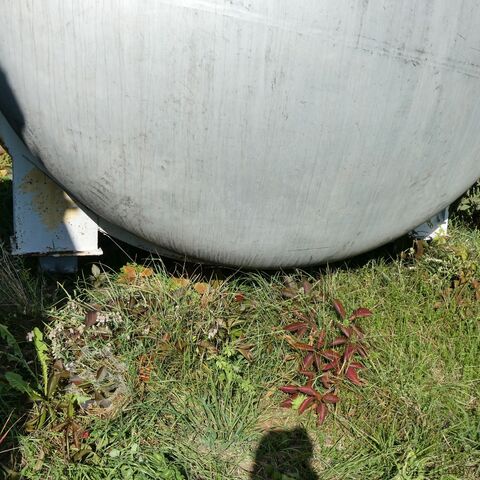 53000 Liter heiz-/kühlbarer horizontaler Behälter aus V2A Hinke B0115