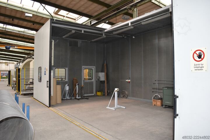 Grinding booth, soundproof booth Beck xyz