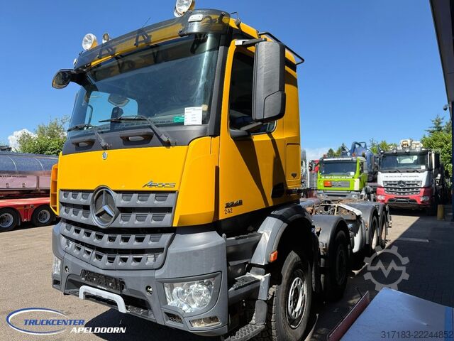 Hook arm system Mercedes-Benz AROCS 3245 8x4 Reduction axles, Palift