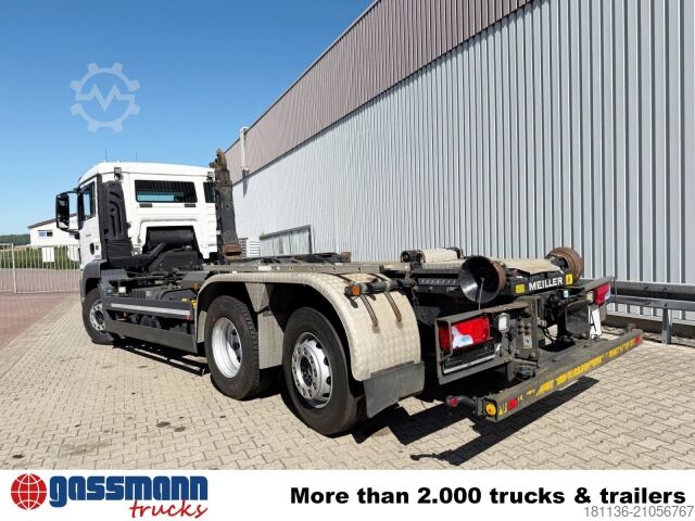 Abrollkipper MAN TGS 26.460 6x2-4 BL, Lenk-/Liftachse, Motorabtrieb