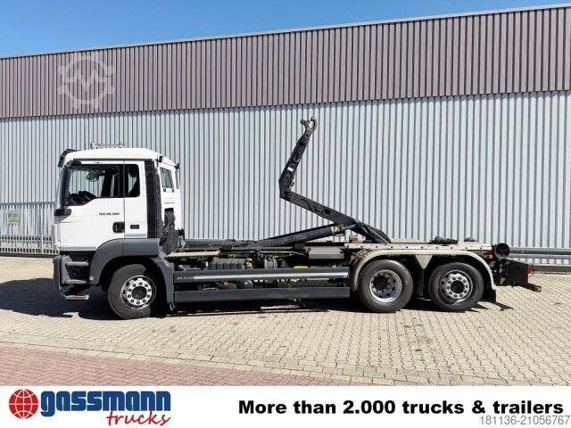 Abrollkipper MAN TGS 26.460 6x2-4 BL, Lenk-/Liftachse, Motorabtrieb