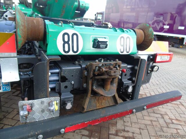 Kranwagen Renault C 480 + BOB 165S2 + HOOK + 8X4 + NEW NEW! 146KM