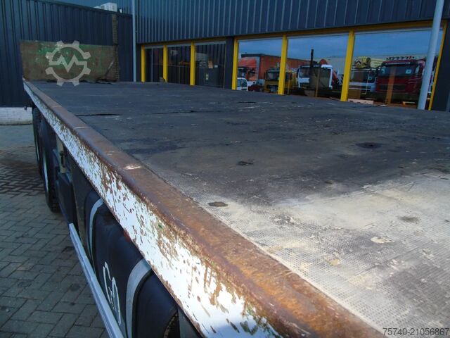 Plattformanhänger MAN TGA 26.360 + 6X4 + SPRING