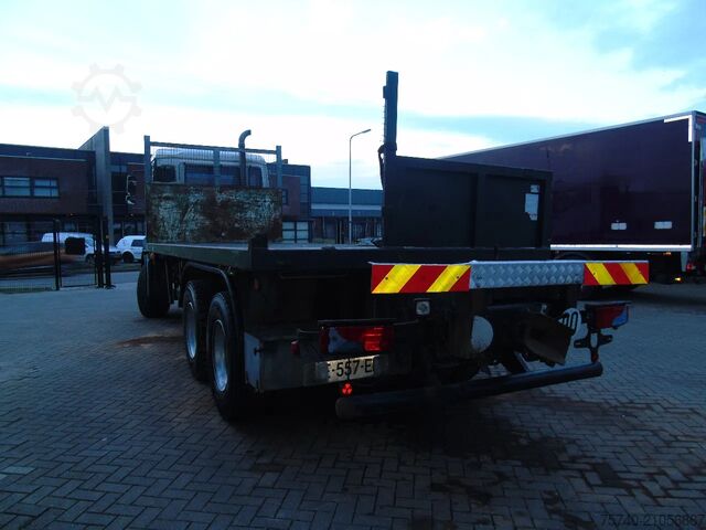 Plattformanhänger MAN TGA 26.360 + 6X4 + SPRING