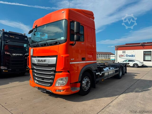 Wechselfahrgestell LKW DAF XF 450 * RETARDER * AHK 2 X * SPACE CAP *