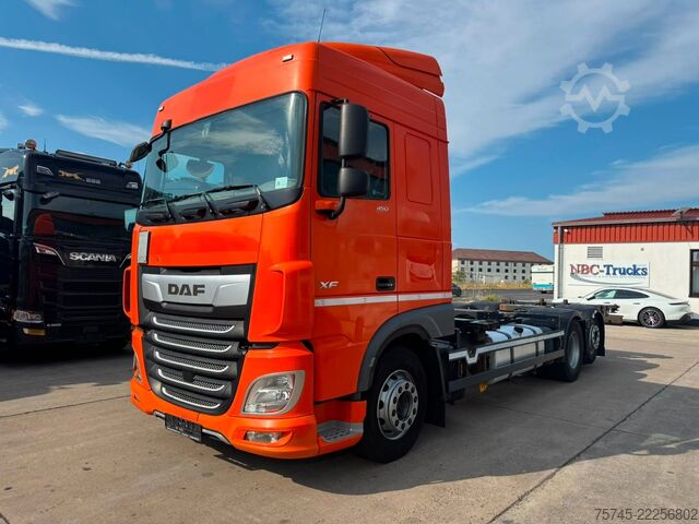 Wechselfahrgestell LKW DAF XF 450 * RETARDER * AHK 2 X * SPACE CAP *