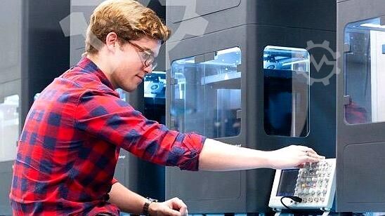 3D Drucker Markforged Full Metal X Production Farm