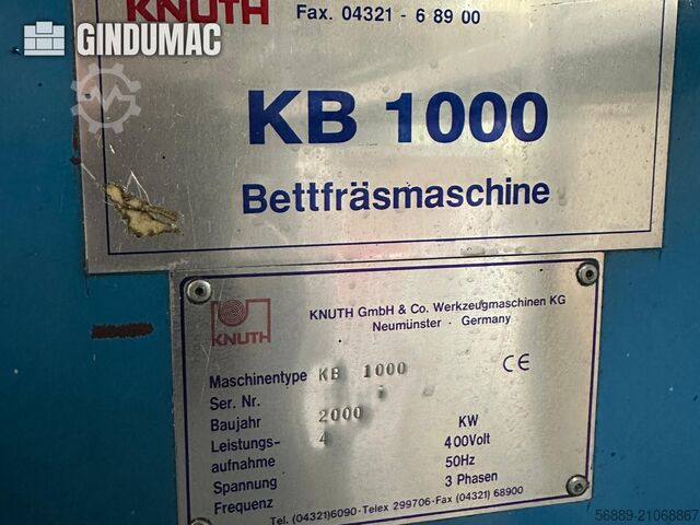 KNUTH KB 1000 KNUTH KB 1000