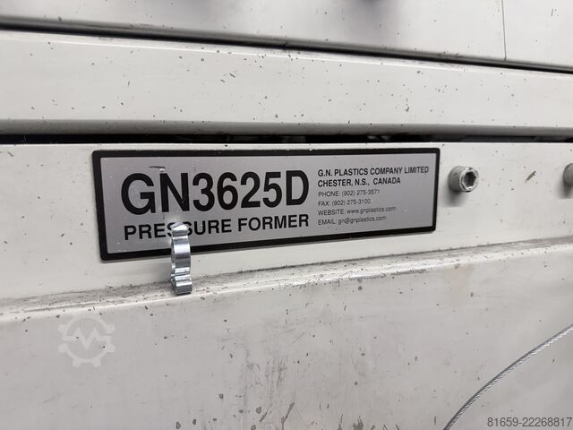 Thermoforming machine GN 3625D