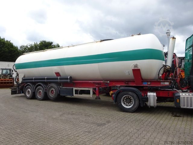 Silo semitrailer FELDBINDER KIP 57.3 Silo für Staub u. Rieselgüter ca. 60m³