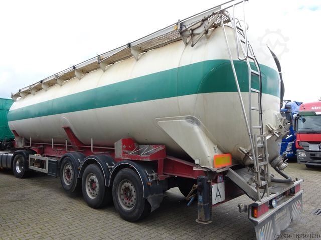 Silo semitrailer FELDBINDER KIP 57.3 Silo für Staub u. Rieselgüter ca. 60m³