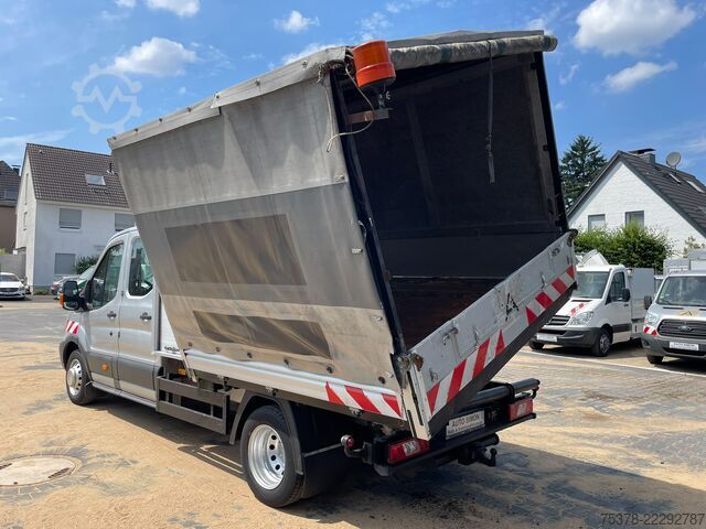 Curtain sider van Ford Transit Kipper aus 1.Hand+Klima+AHK+EU5