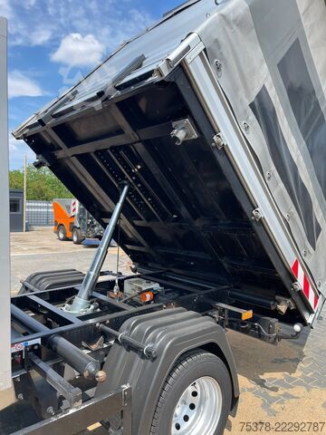 Curtain sider van Ford Transit Kipper aus 1.Hand+Klima+AHK+EU5