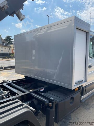 Curtain sider van Ford Transit Kipper aus 1.Hand+Klima+AHK+EU5