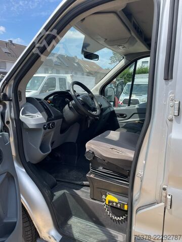 Curtain sider van Ford Transit Kipper aus 1.Hand+Klima+AHK+EU5