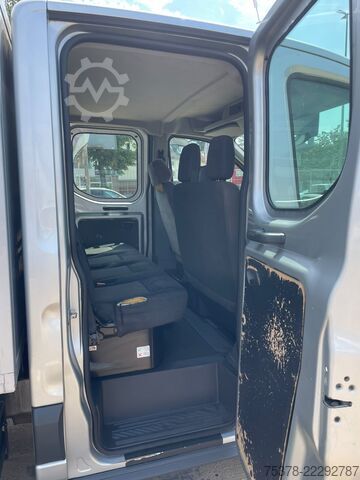 Curtain sider van Ford Transit Kipper aus 1.Hand+Klima+AHK+EU5