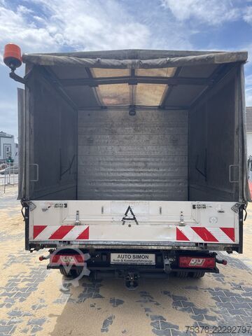 Curtain sider van Ford Transit Kipper aus 1.Hand+Klima+AHK+EU5