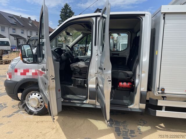 Curtain sider van Ford Transit Kipper aus 1.Hand+Klima+AHK+EU5