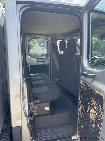 Curtain sider van Ford Transit Kipper aus 1.Hand+Klima+AHK+EU5