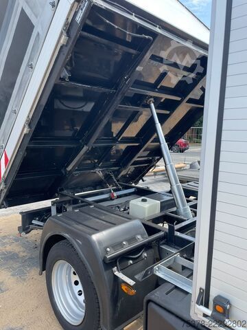 Curtain sider van Ford Transit Kipper aus 1.Hand+Klima+AHK+EU5