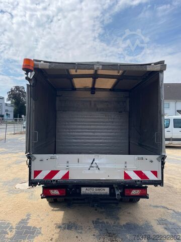 Curtain sider van Ford Transit Kipper aus 1.Hand+Klima+AHK+EU5