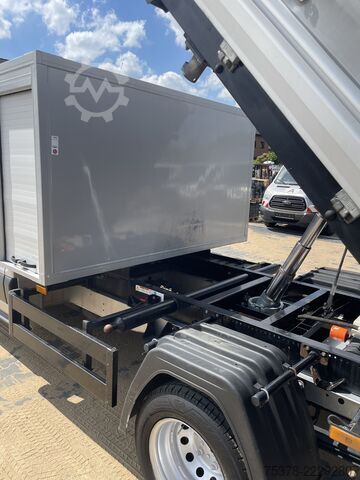 Curtain sider van Ford Transit Kipper aus 1.Hand+Klima+AHK+EU5