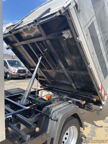 Curtain sider van Ford Transit Kipper aus 1.Hand+Klima+AHK+EU5