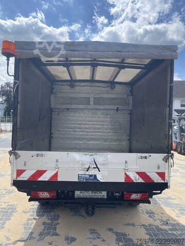 Curtain sider van Ford Transit Kipper aus 1.Hand+Klima+AHK+EU5