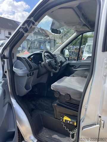 Curtain sider van Ford Transit Kipper aus 1.Hand+Klima+AHK+EU5