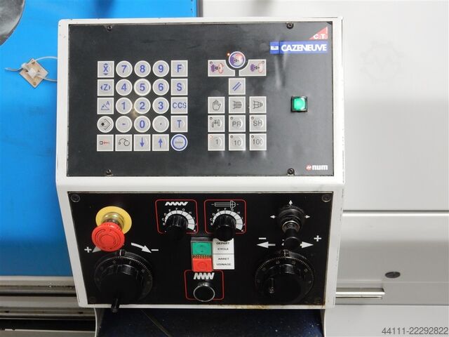 Drehmaschine ø583 mm x 1100 mm Cazeneuve Optimax 590/1100