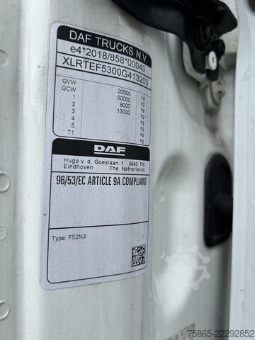 Standard-SZM DAF XG 480 FT / 332 dkm / Full LED / 2 Tanks / MX B...