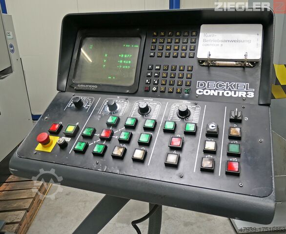 CNC milling machine DECKEL FP3A 2820