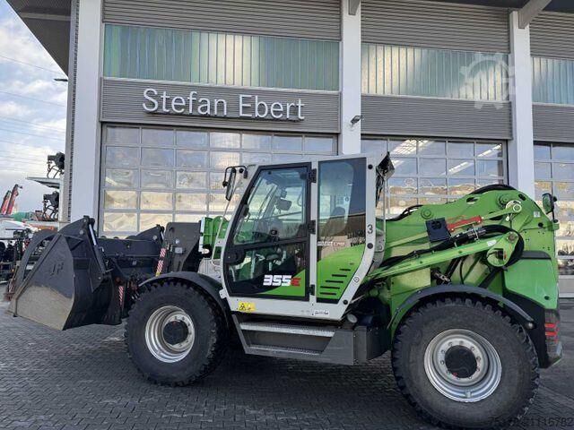 Teleskoplader Sennebogen 355 E / Greifschaufel / nur 998h!