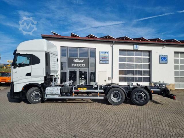 Fahrgestell mit Fahrerhaus Iveco S-Way AS260S46 6x2 BDF-Wechsler Intarder