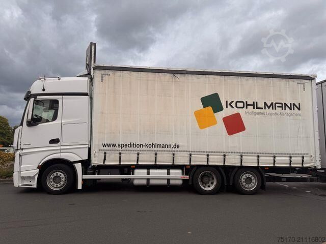 Schiebeplane Mercedes-Benz Actros 2542 LnR 6x2 Retarder Standklima