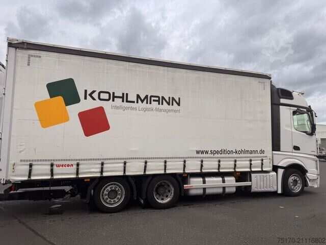 Schiebeplane Mercedes-Benz Actros 2542 LnR 6x2 Retarder Standklima