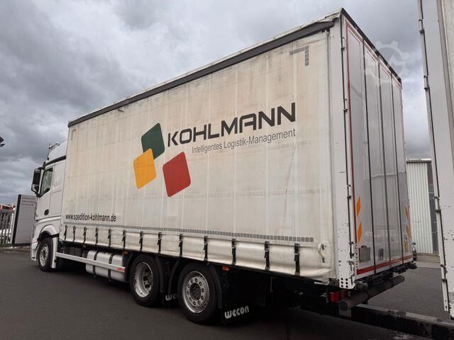Schiebeplane Mercedes-Benz Actros 2542 LnR 6x2 Retarder Standklima