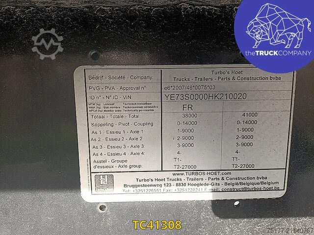 Containertransport Hoet Trailers 