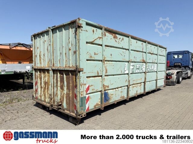 Abrollcontainer  Abrollcontainer mit Flügeltüren ca. 40m³