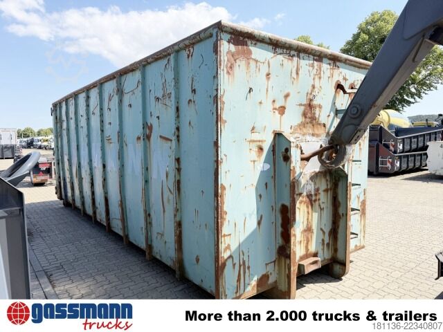 Abrollcontainer  Abrollcontainer mit Flügeltüren ca. 40m³